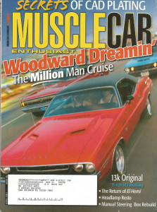 MUSCLECAR ENTHUSIAST 2006 JAN - DEUCE, 429SCJ, AMX, 64 409, 442, HEMI R/T